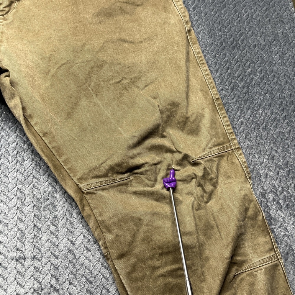 KUHL Rydr Pants Men's Size 42X30.5 Khaki Tan‎ Patina Dye Outdoors Workwear - Picture 14 of 16